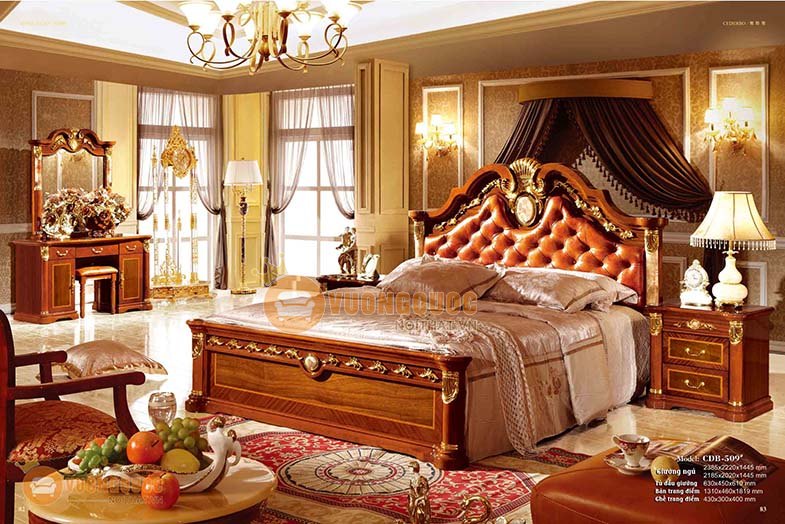 Bật mí địa chỉ mua giường ngủ gỗ Sồi tại Hà Nội chất lượng cao